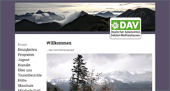 Desktop Screenshot of dav-wolfratshausen.de