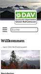 Mobile Screenshot of dav-wolfratshausen.de